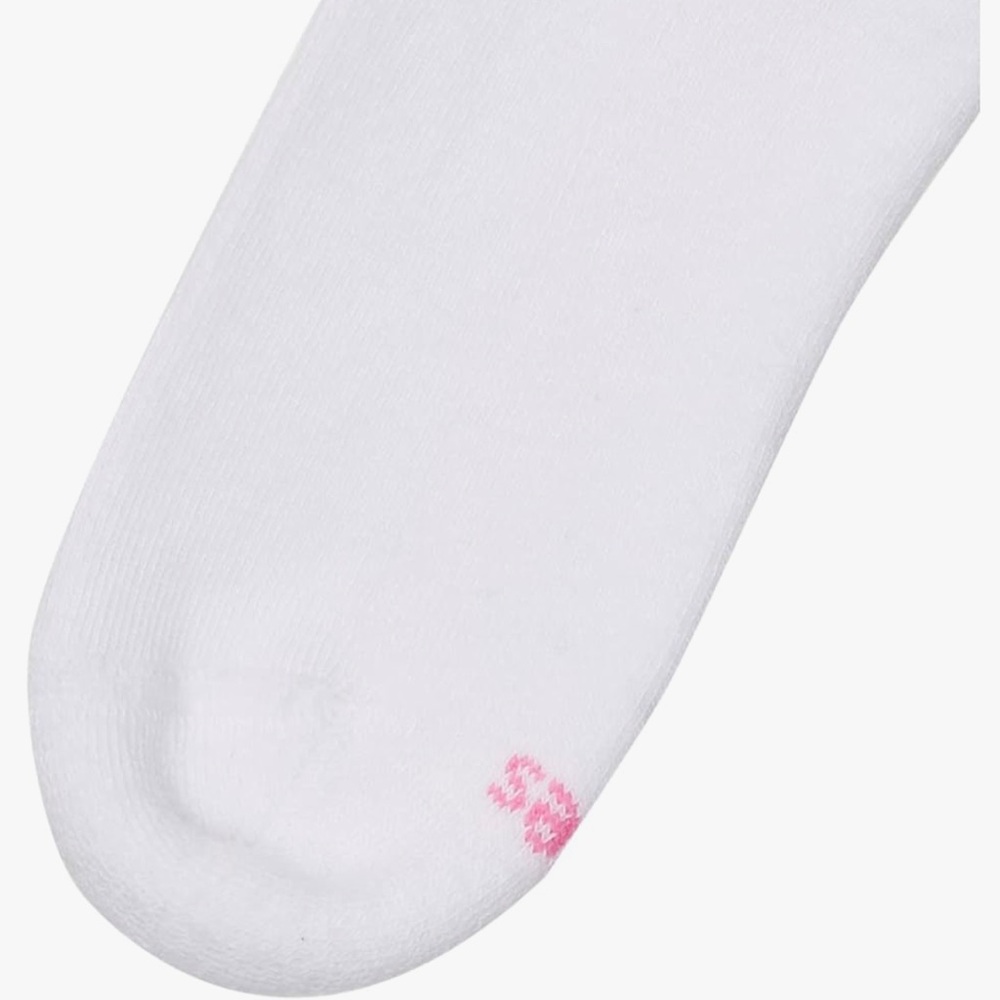 Hanes Ultimate Comfort Ankle Socks 6-Pack White NWTS - Picture 9 of 15